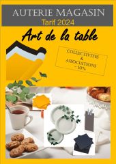 2024 CATALOGUE ART DE LA TABLE